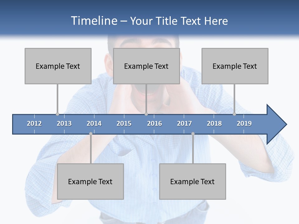 Hair Men Male PowerPoint Template