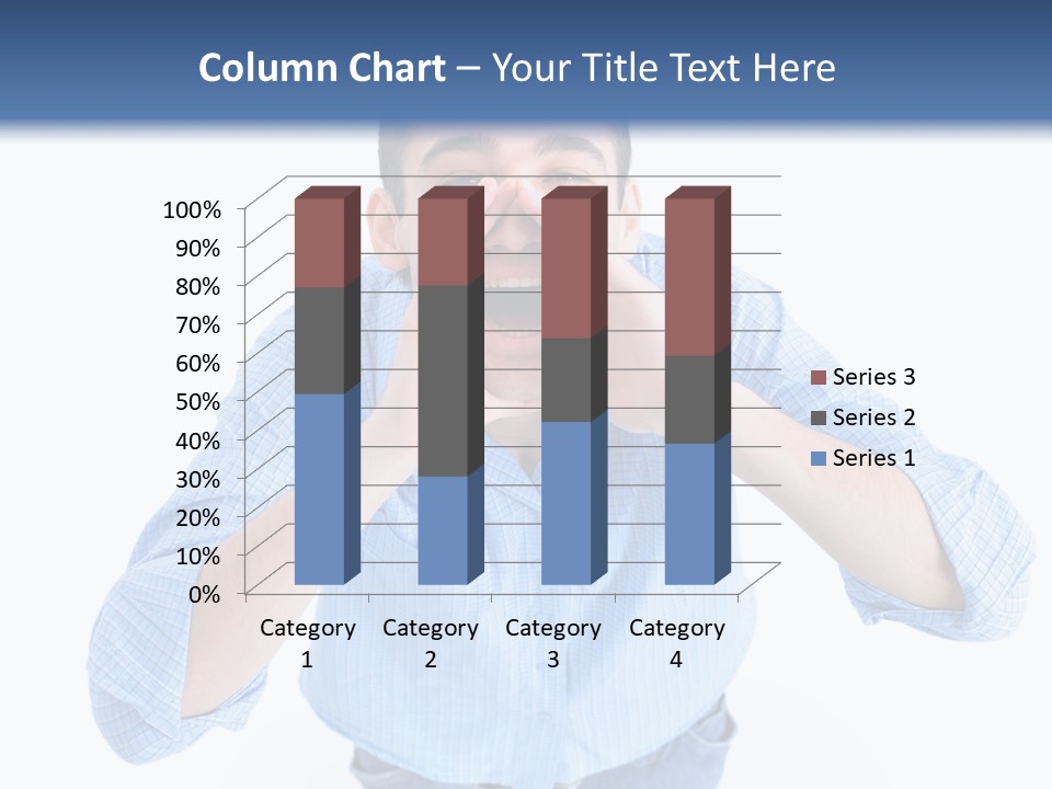 Hair Men Male PowerPoint Template