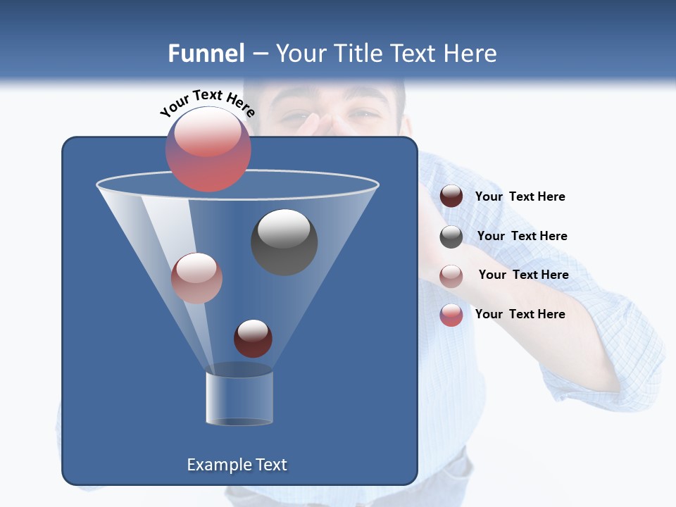 Hair Men Male PowerPoint Template