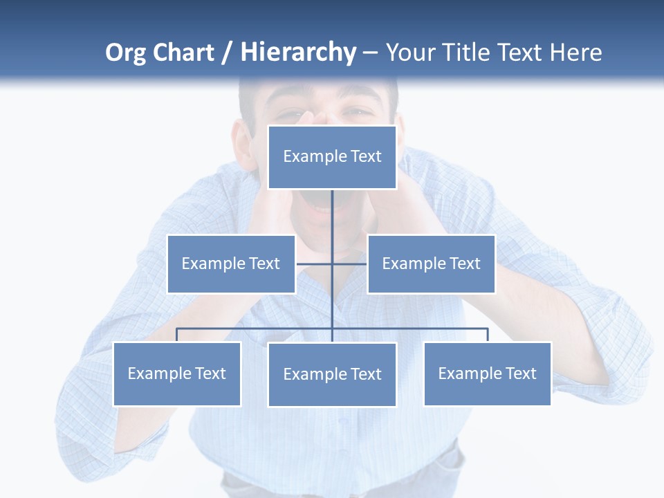Hair Men Male PowerPoint Template