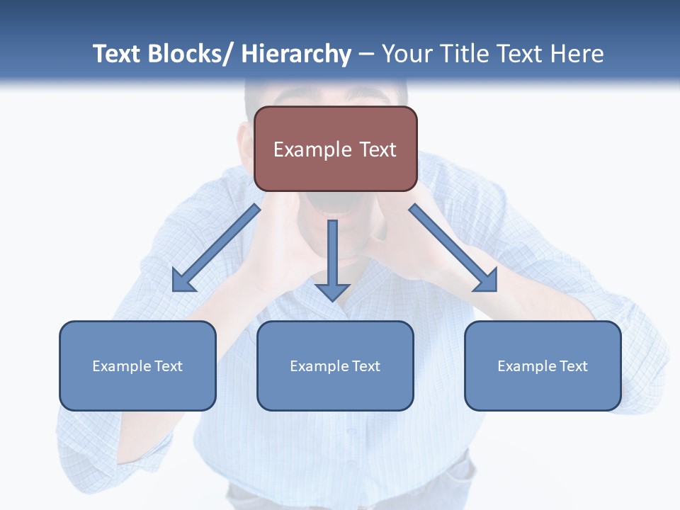 Hair Men Male PowerPoint Template