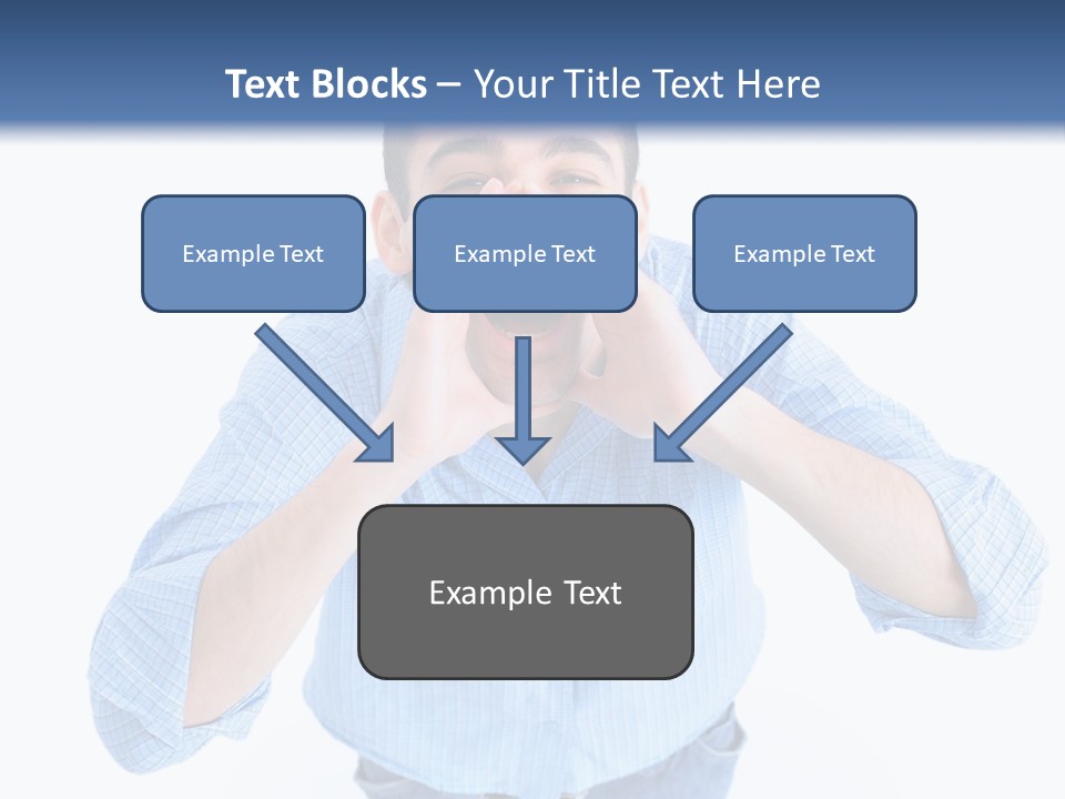 Hair Men Male PowerPoint Template