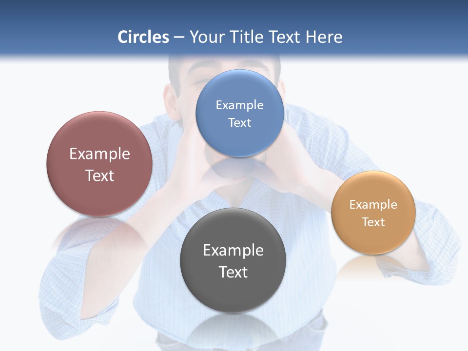 Hair Men Male PowerPoint Template