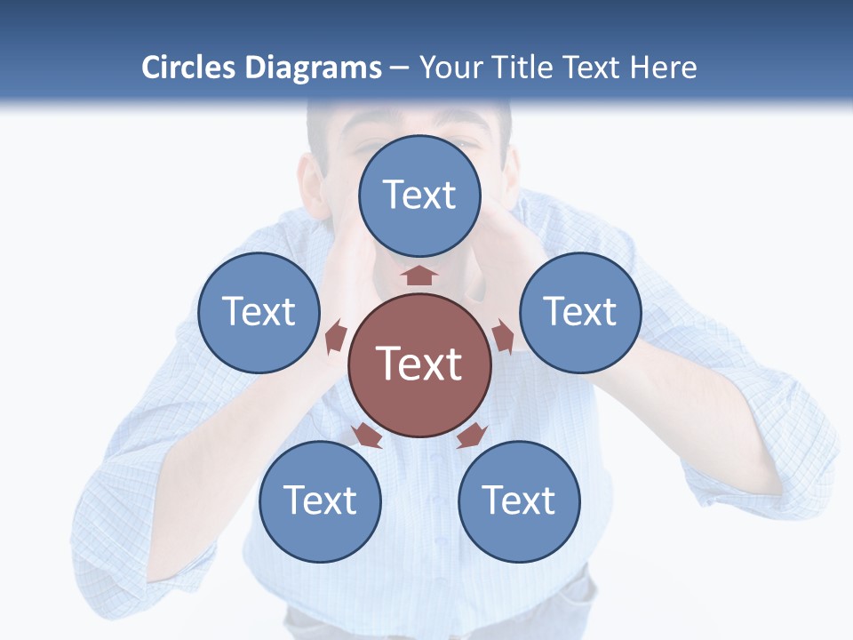 Hair Men Male PowerPoint Template