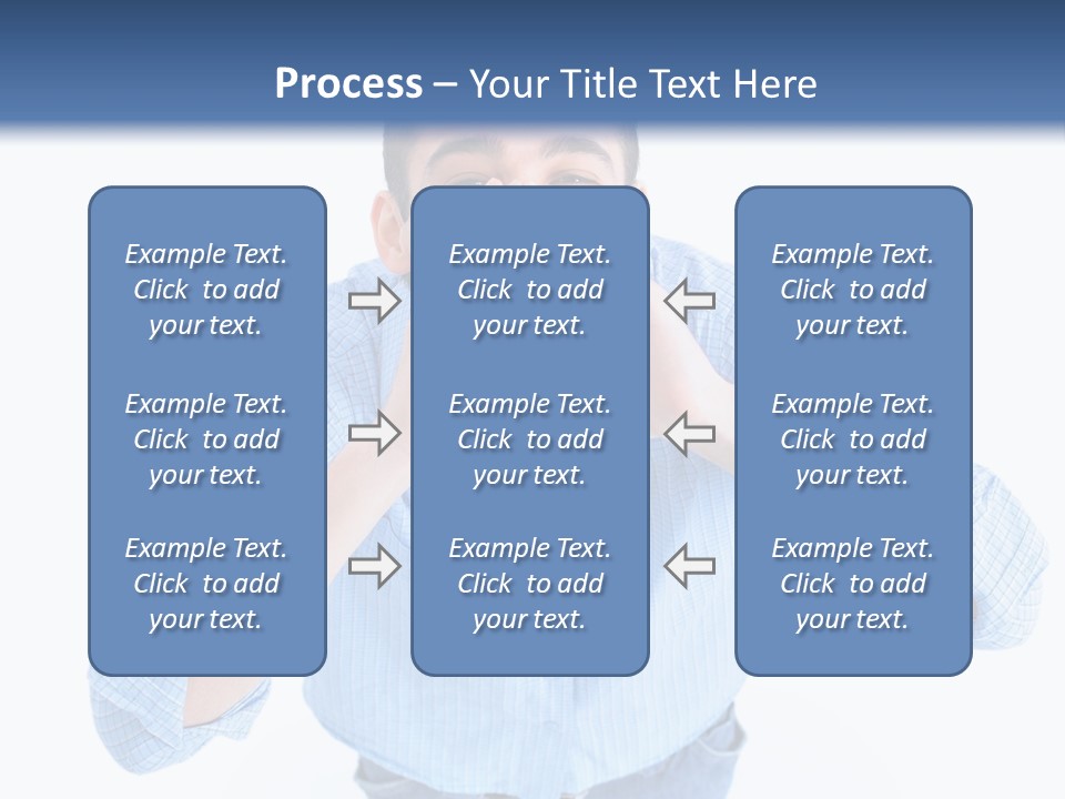 Hair Men Male PowerPoint Template