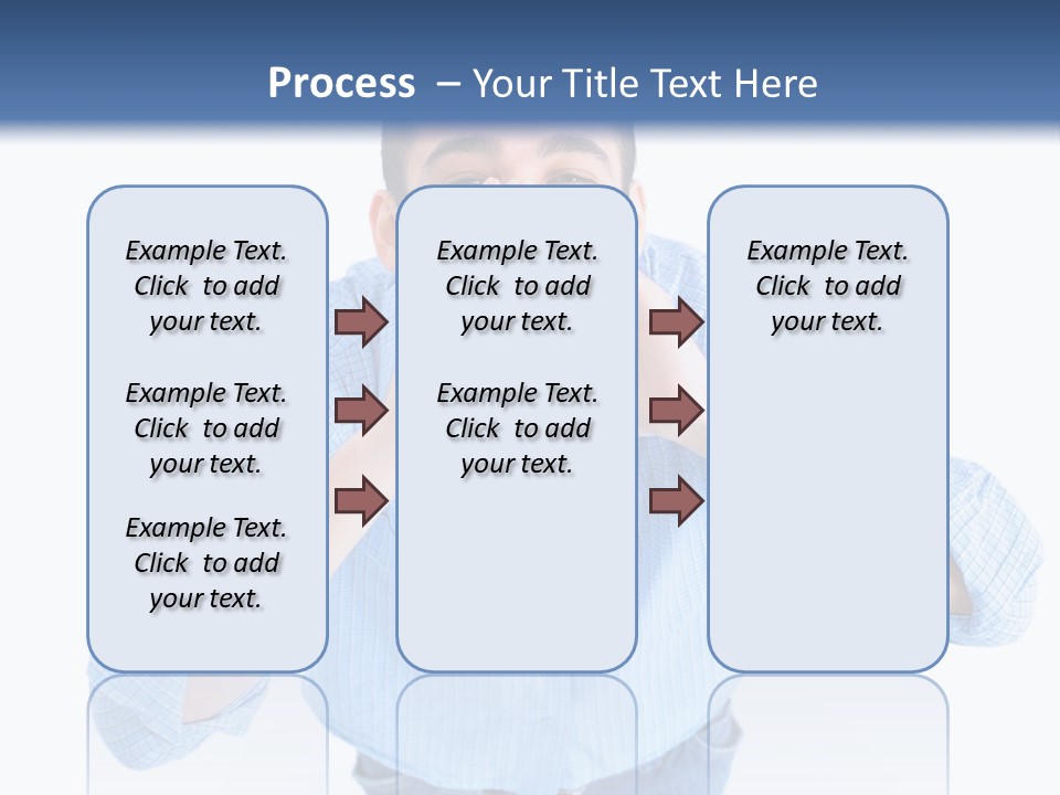 Hair Men Male PowerPoint Template