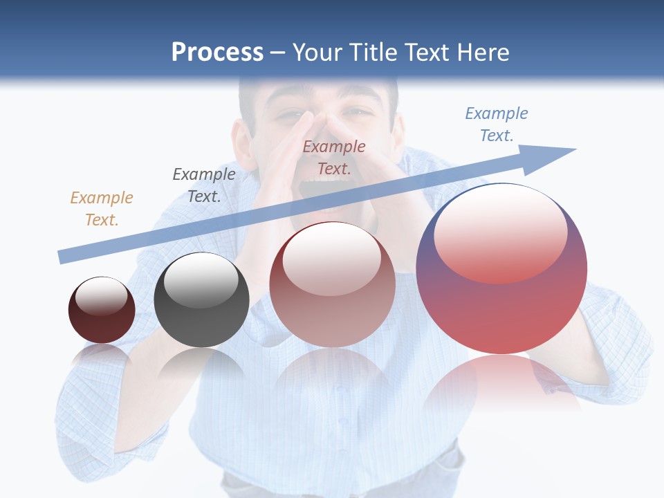 Hair Men Male PowerPoint Template