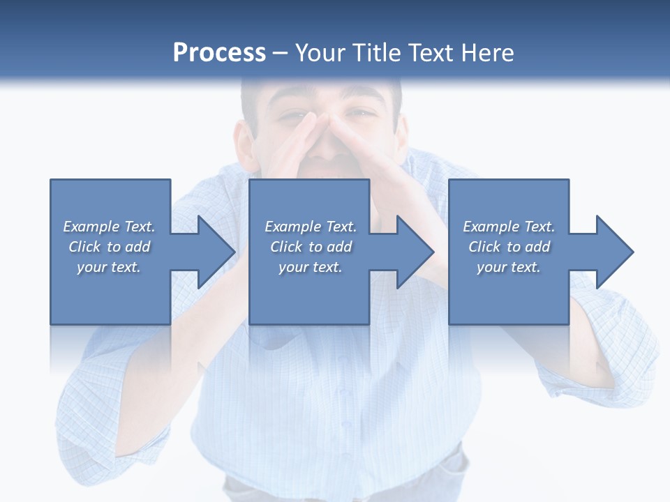 Hair Men Male PowerPoint Template