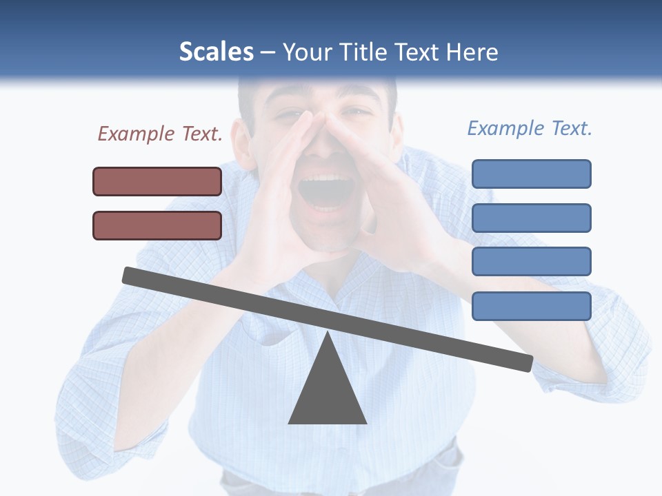 Hair Men Male PowerPoint Template