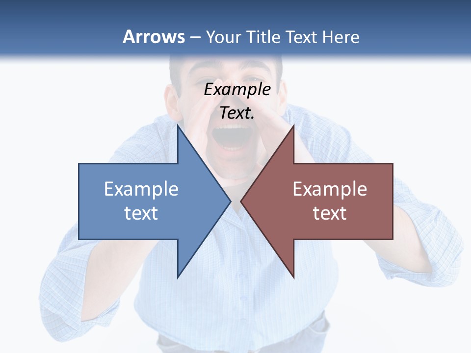 Hair Men Male PowerPoint Template