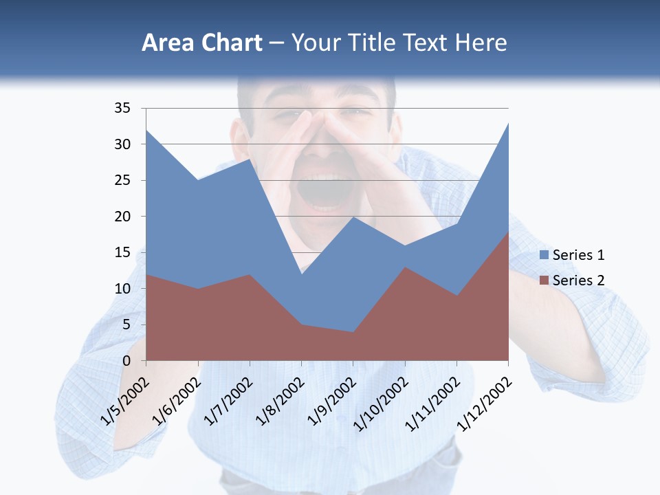 Hair Men Male PowerPoint Template