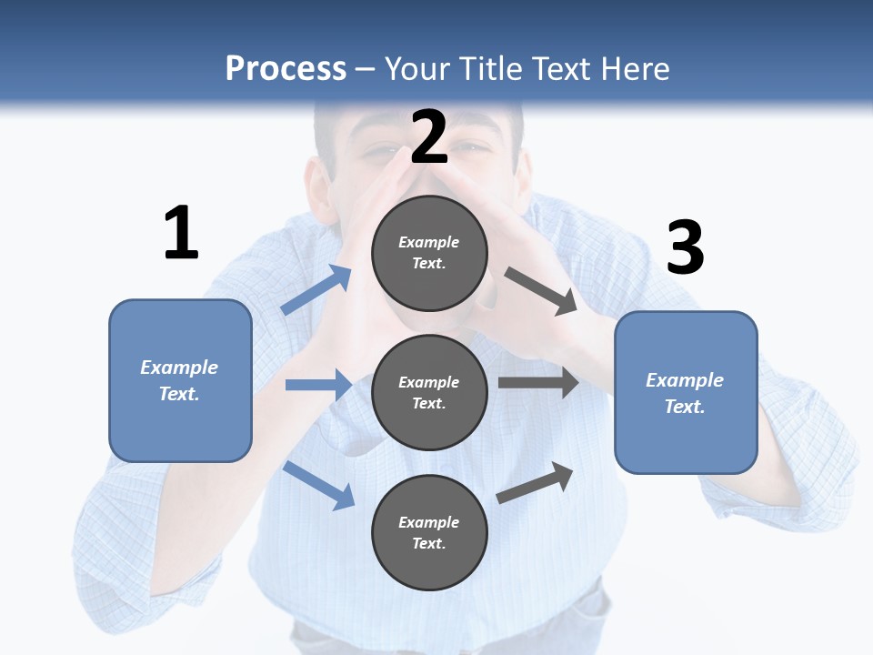 Hair Men Male PowerPoint Template