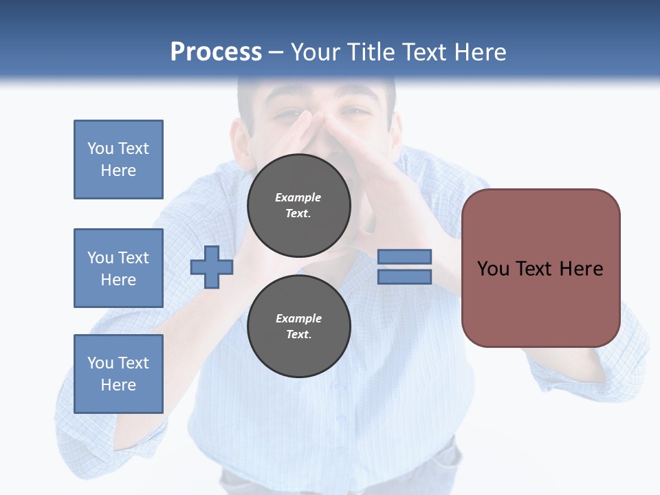Hair Men Male PowerPoint Template