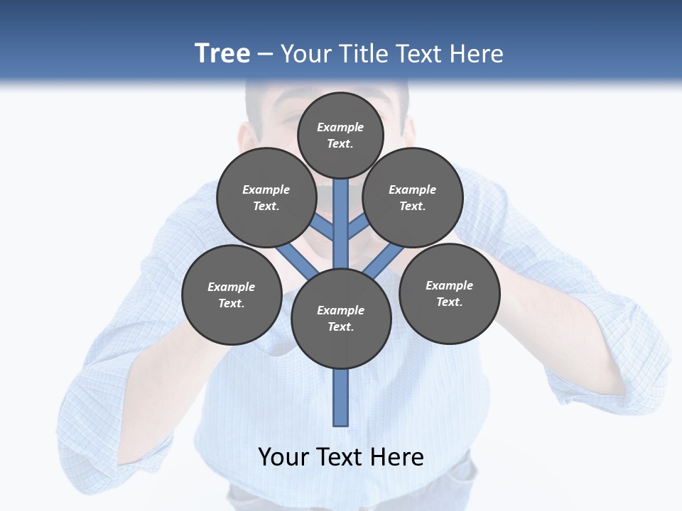 Hair Men Male PowerPoint Template