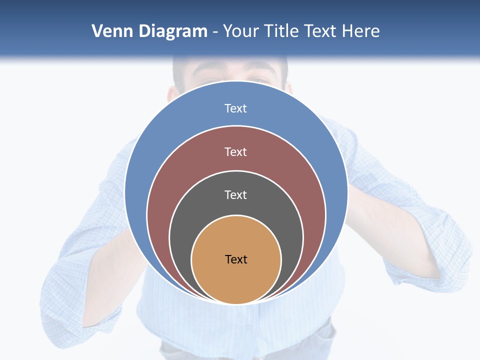 Hair Men Male PowerPoint Template
