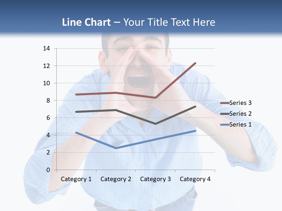 Hair Men Male PowerPoint Template