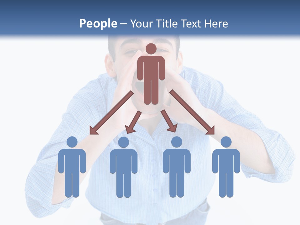 Hair Men Male PowerPoint Template