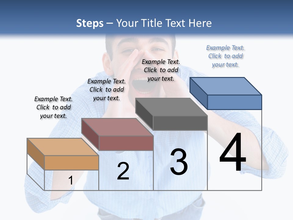 Hair Men Male PowerPoint Template