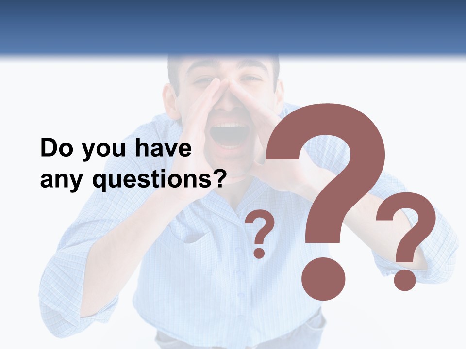 Hair Men Male PowerPoint Template