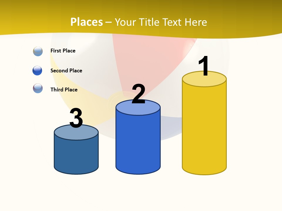 Vacation White Spring PowerPoint Template