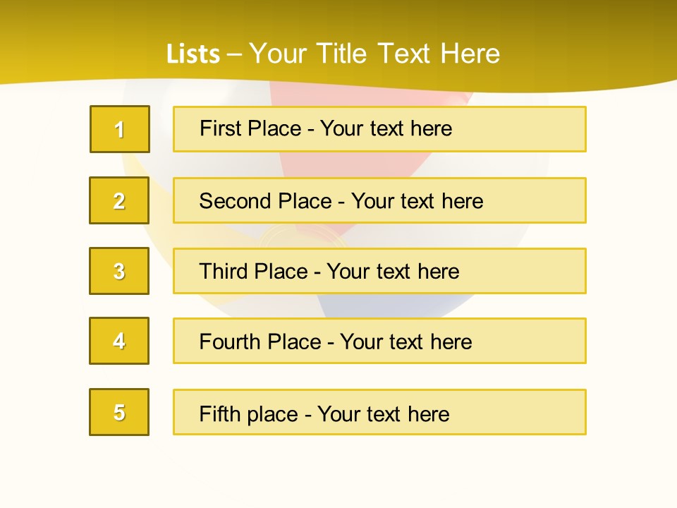 Vacation White Spring PowerPoint Template