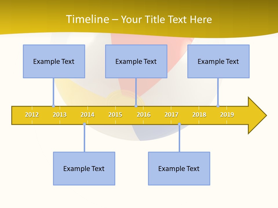 Vacation White Spring PowerPoint Template