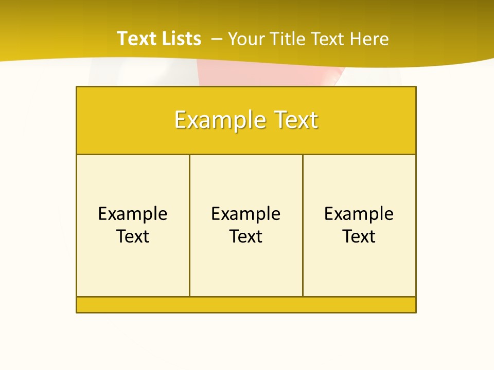 Vacation White Spring PowerPoint Template