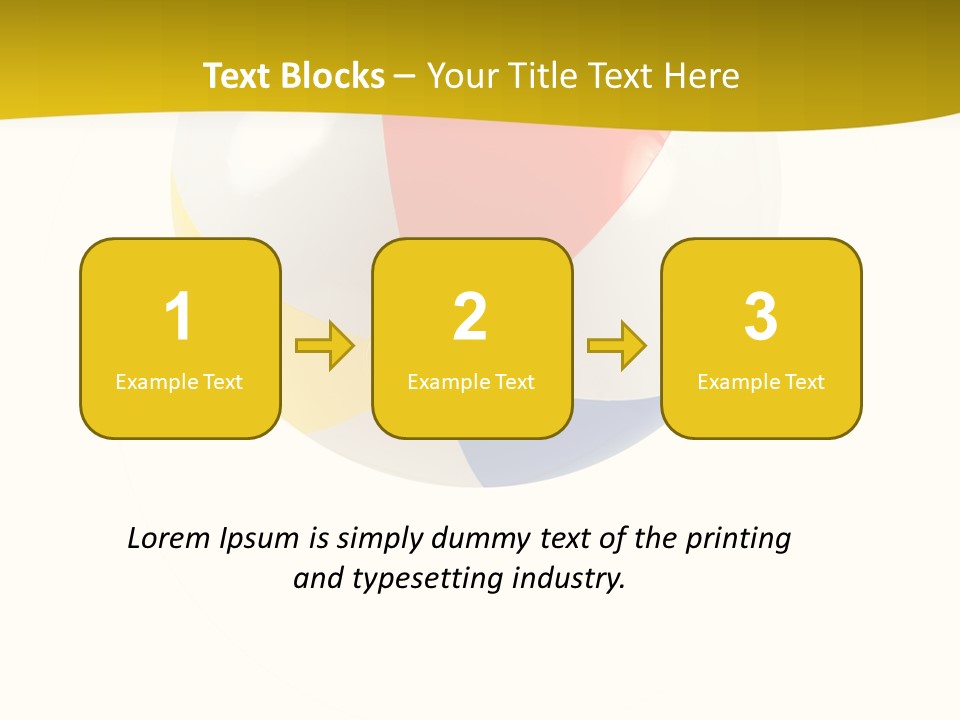 Vacation White Spring PowerPoint Template