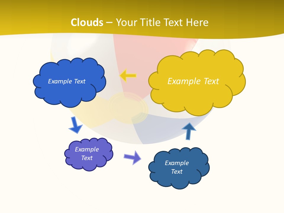 Vacation White Spring PowerPoint Template