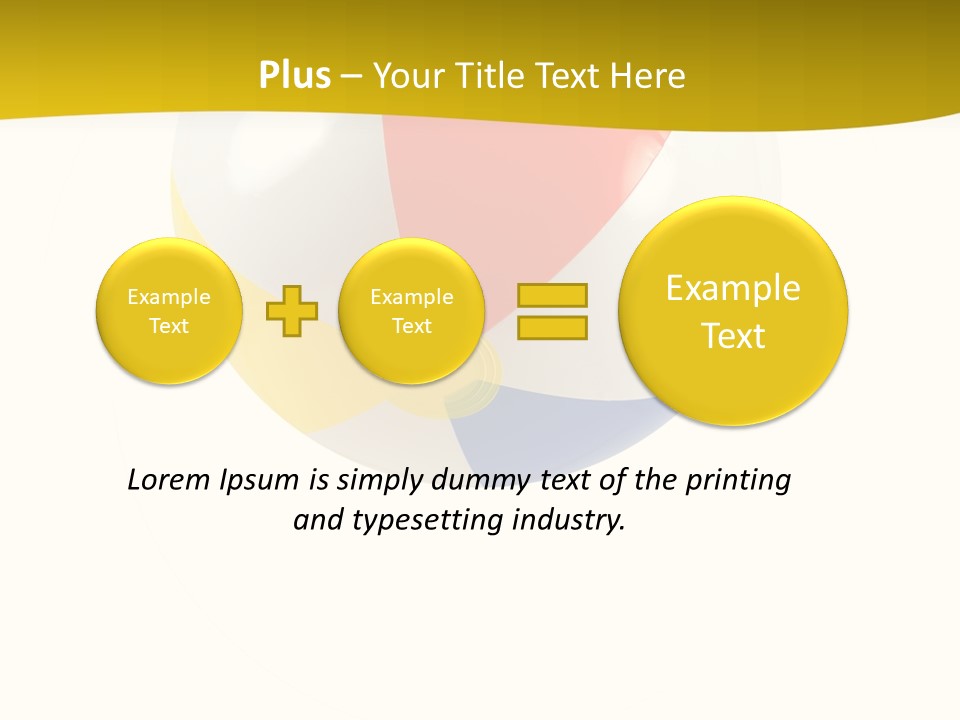 Vacation White Spring PowerPoint Template