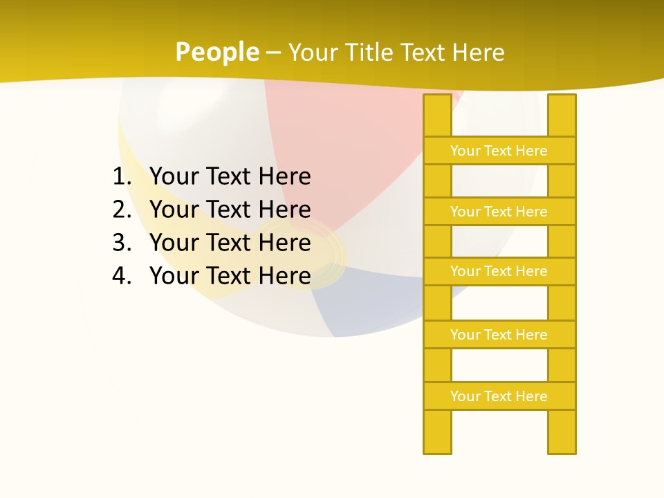 Vacation White Spring PowerPoint Template