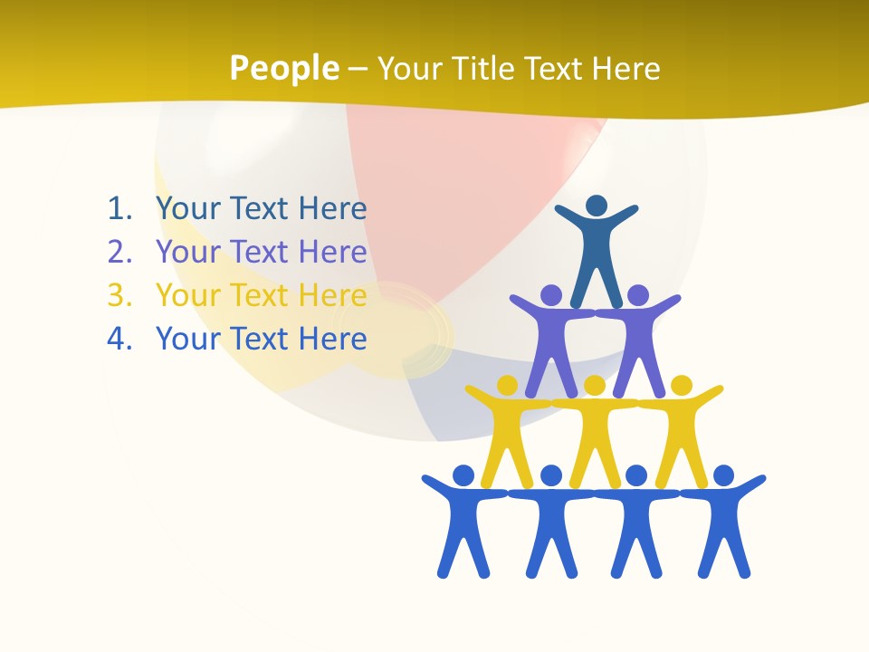 Vacation White Spring PowerPoint Template