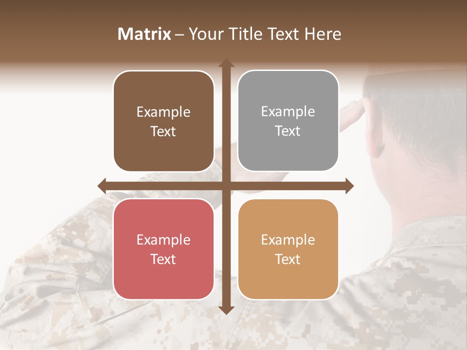 Proud Forces Fatigues PowerPoint Template