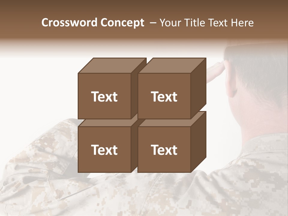 Proud Forces Fatigues PowerPoint Template