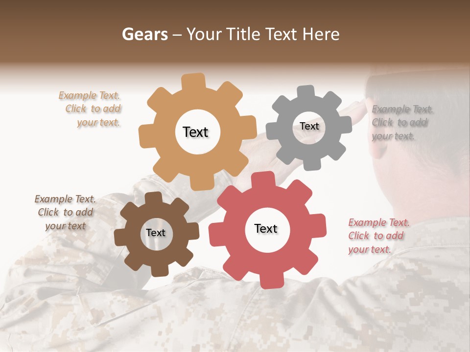 Proud Forces Fatigues PowerPoint Template