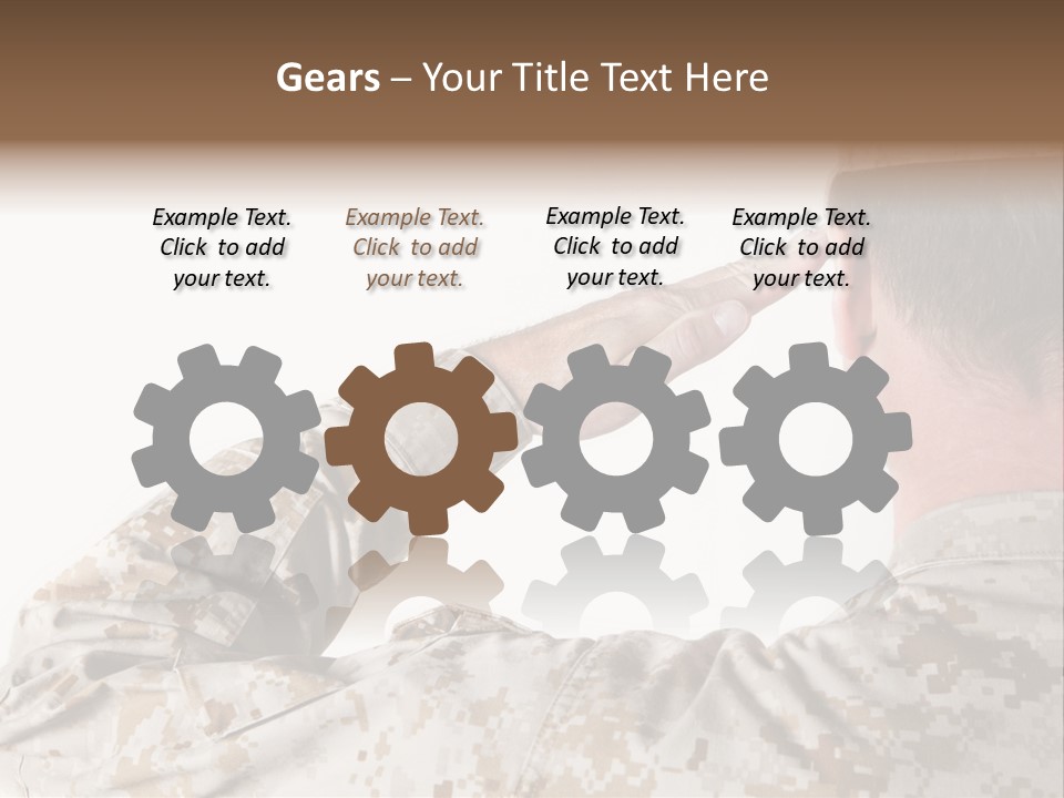 Proud Forces Fatigues PowerPoint Template