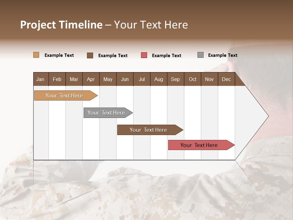 Proud Forces Fatigues PowerPoint Template