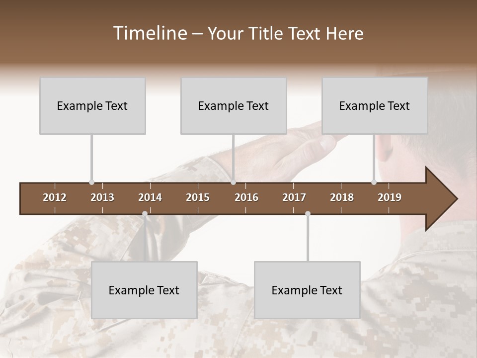 Proud Forces Fatigues PowerPoint Template