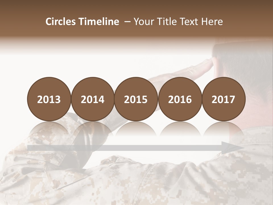 Proud Forces Fatigues PowerPoint Template