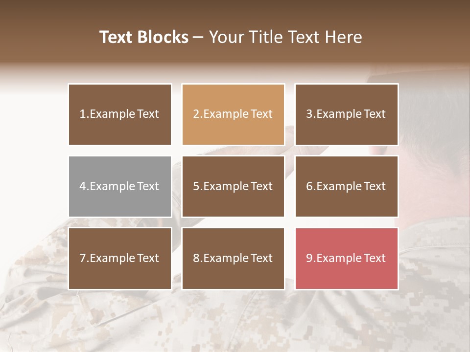 Proud Forces Fatigues PowerPoint Template