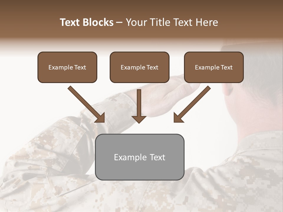 Proud Forces Fatigues PowerPoint Template