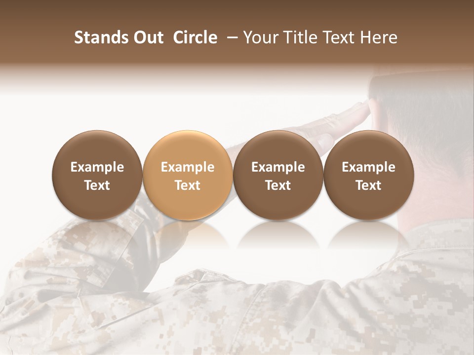Proud Forces Fatigues PowerPoint Template