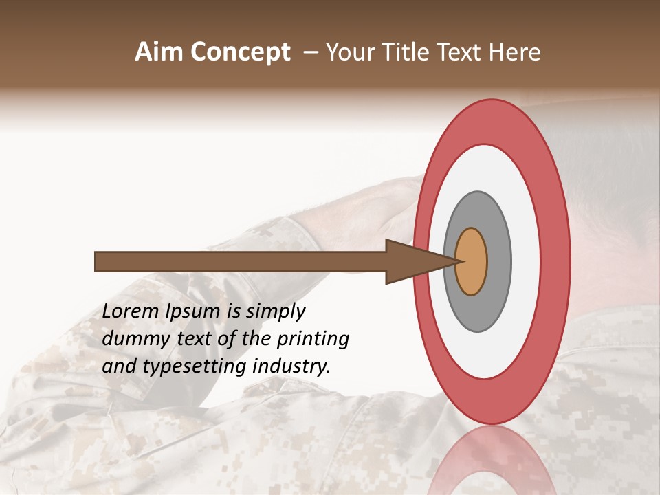 Proud Forces Fatigues PowerPoint Template