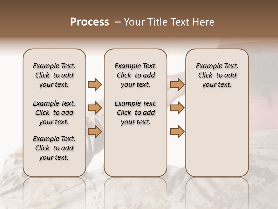 Proud Forces Fatigues PowerPoint Template