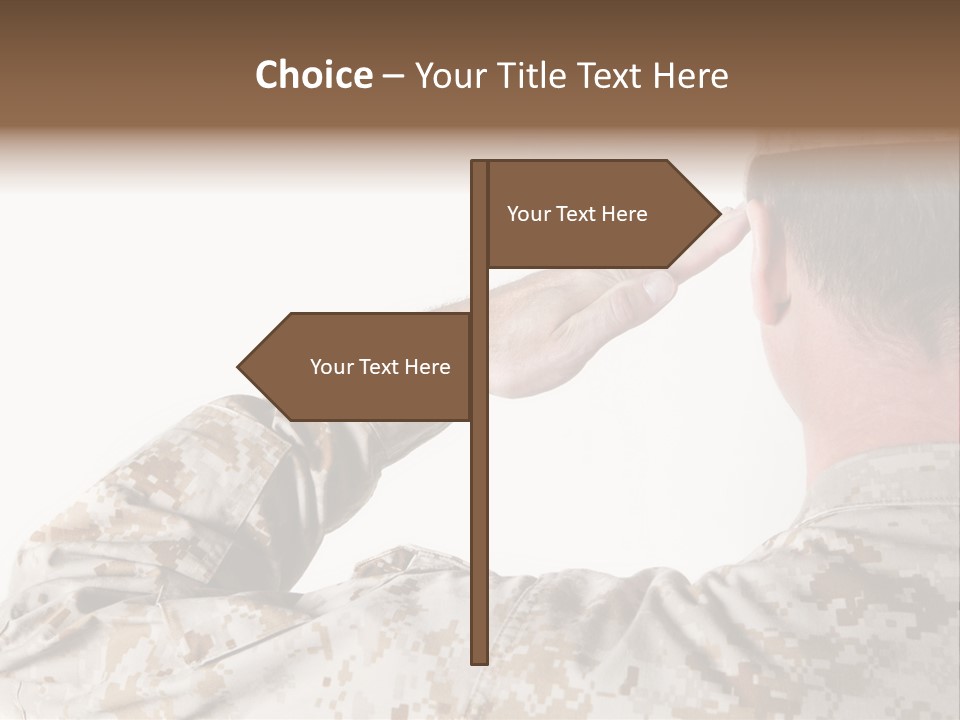 Proud Forces Fatigues PowerPoint Template