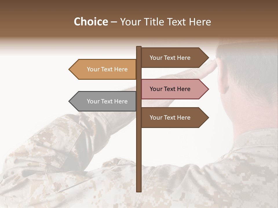 Proud Forces Fatigues PowerPoint Template