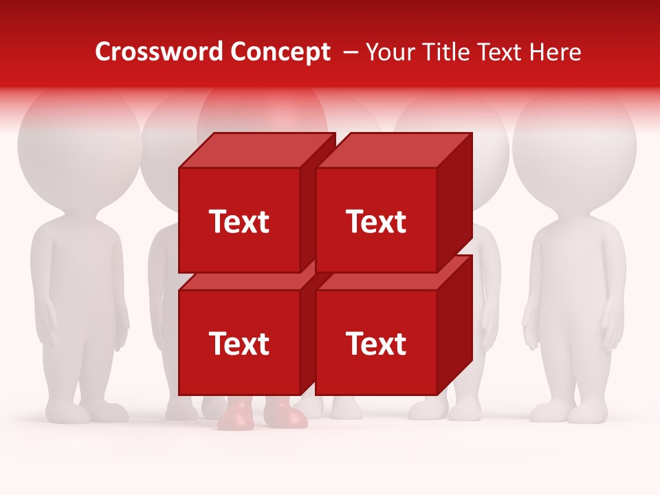 Partnership Business Crowd PowerPoint Template
