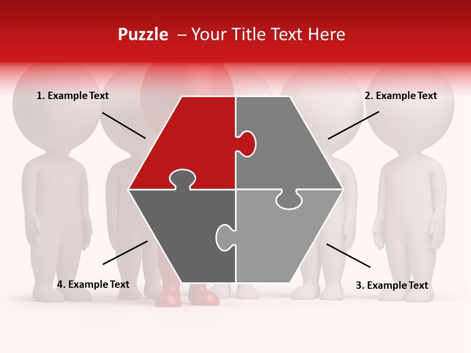 Partnership Business Crowd PowerPoint Template