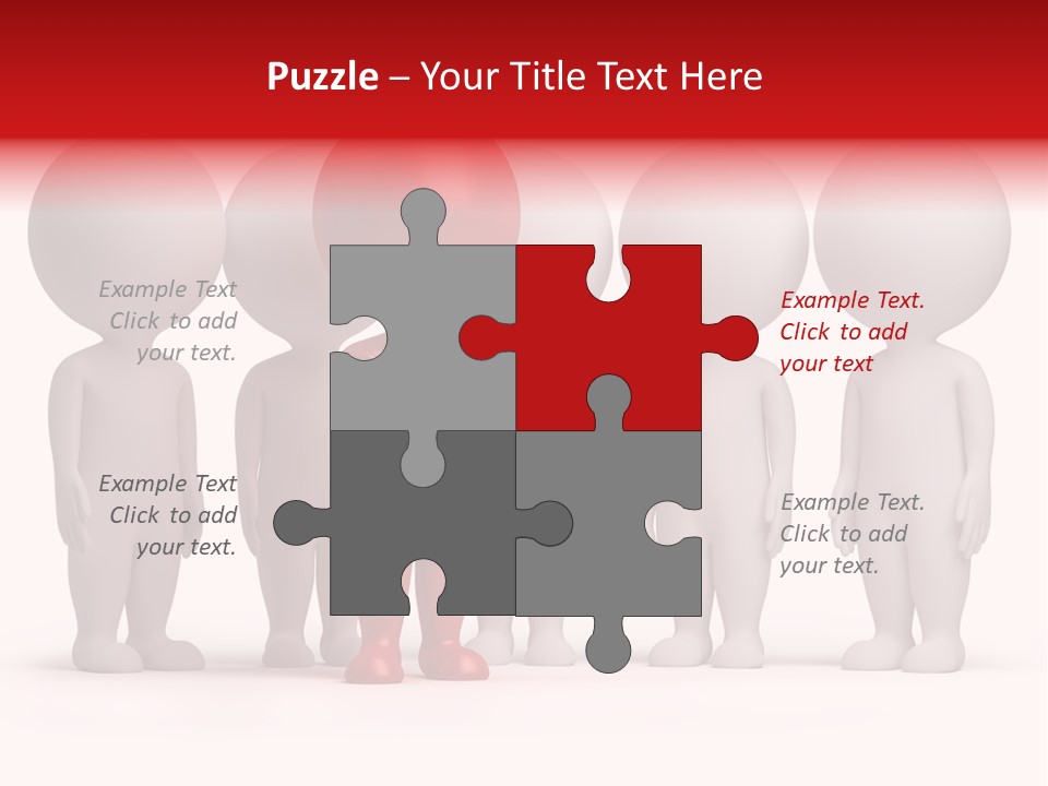 Partnership Business Crowd PowerPoint Template