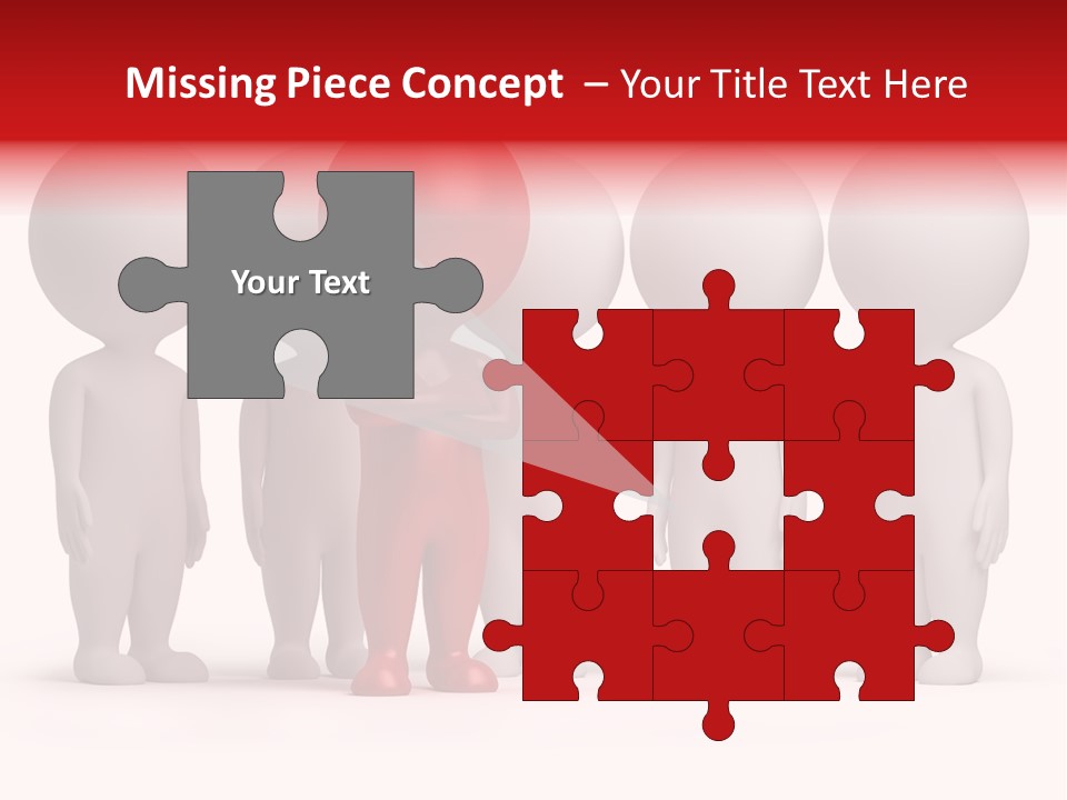 Partnership Business Crowd PowerPoint Template